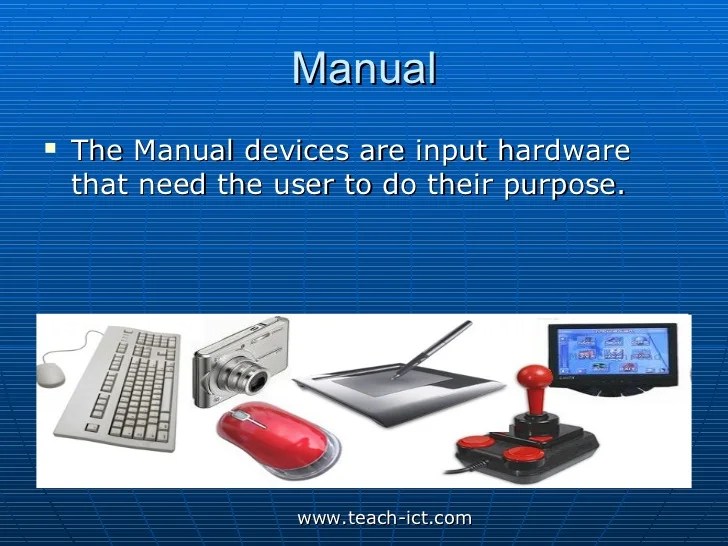 Input & output devices Input & output devices