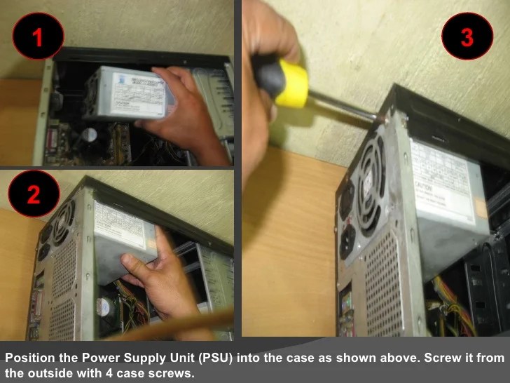 Installing psu