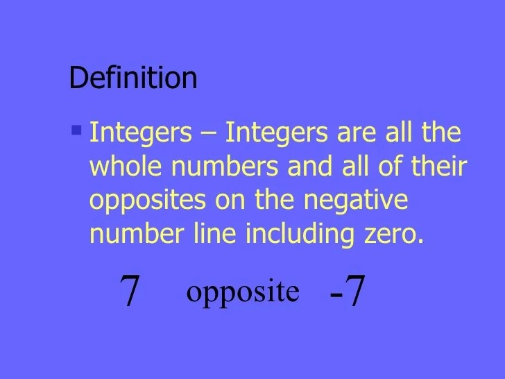 Interesting integers