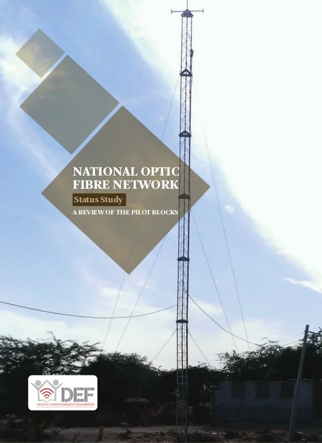 National Optical Fibre Network A Review of the Pilot Blocks