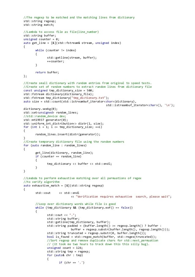 Interview C++11 code