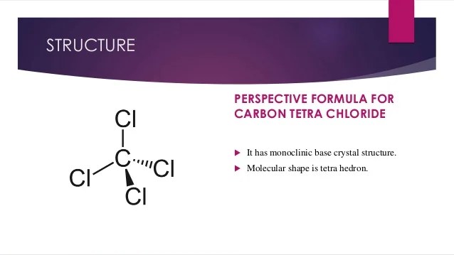 Introduction to carbon tetrachloride