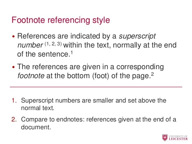 Introduction to OSCOLA referencing 2016