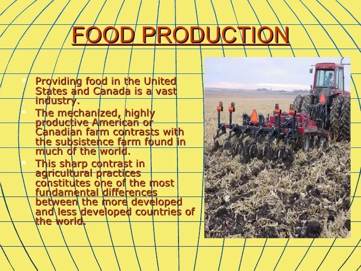 Intro to agriculture