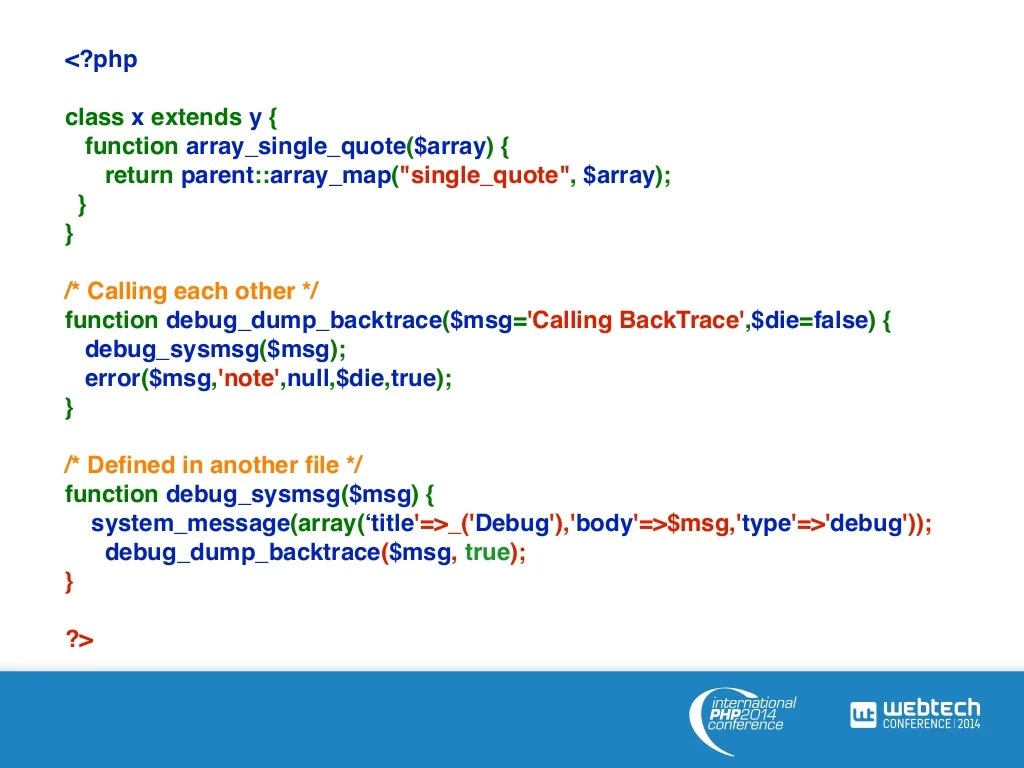 PHP Static Code Review
