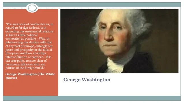 Isolationism vs non isolationism 1