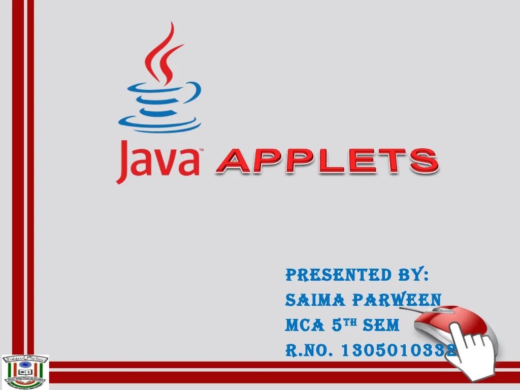 Java applets