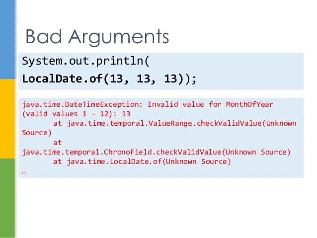 Java 8 Date and Time API
