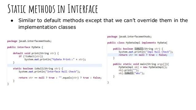 Java 8 features