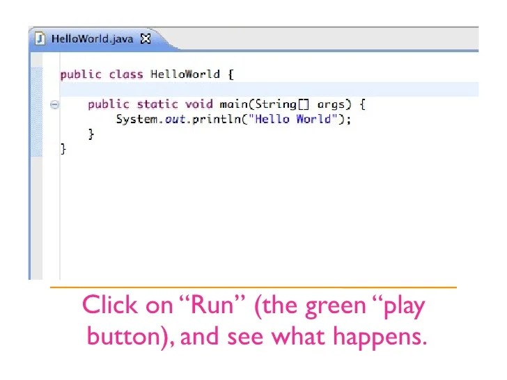 Java Building Blocks