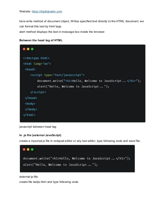 basic javascript programming tutorial on let variable and