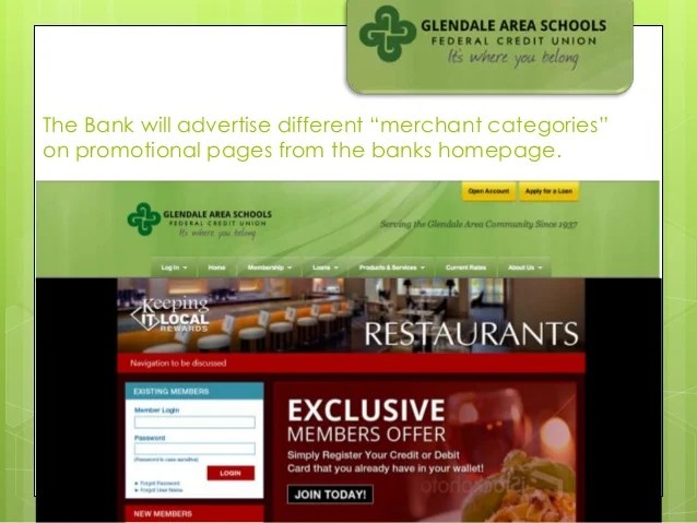 Glendale Area Schools Federal Credit Union Rewards Program (Keeping I…