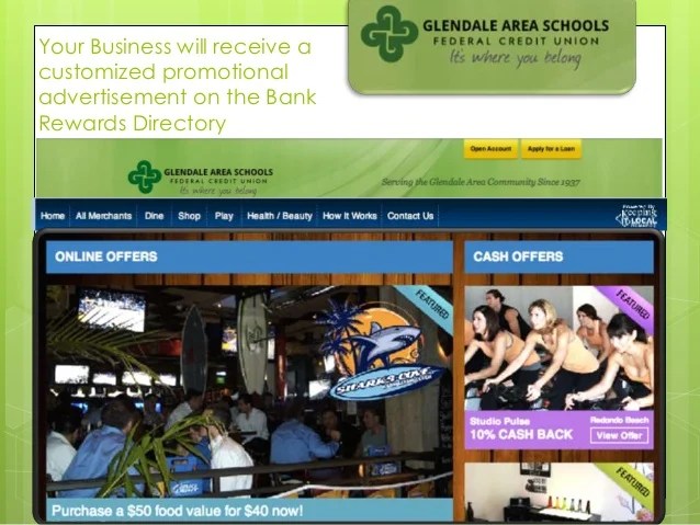 Glendale Area Schools Federal Credit Union Rewards Program (Keeping I…