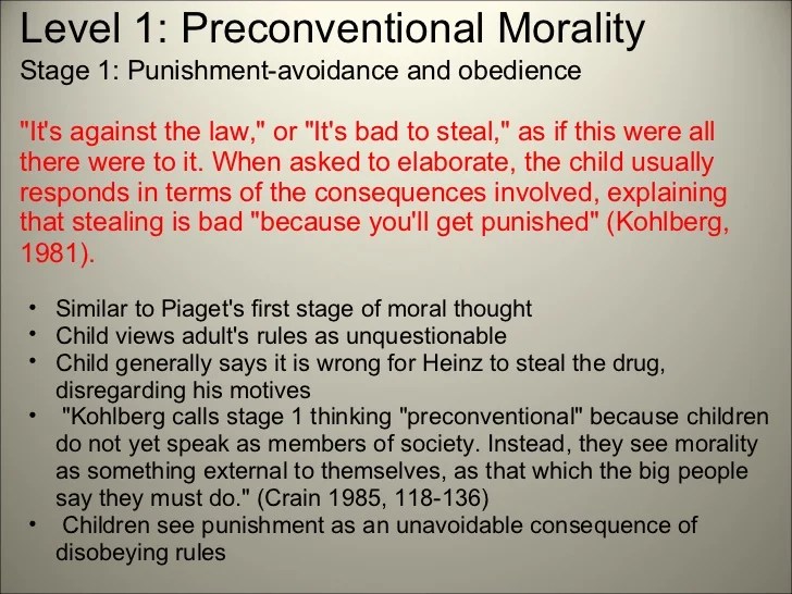 Kohlberg's theory of moral reasoning