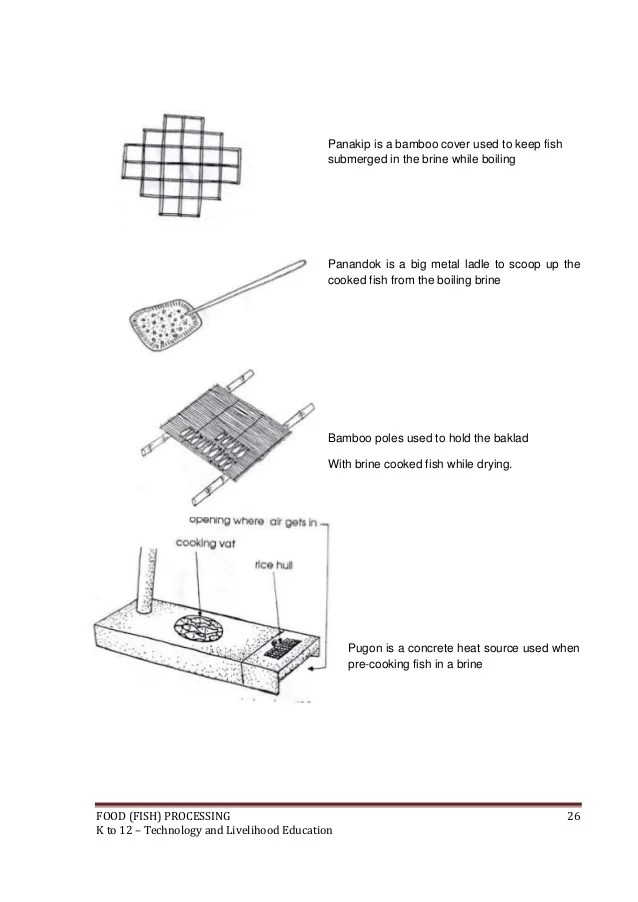 K to 12 fish processing learning module