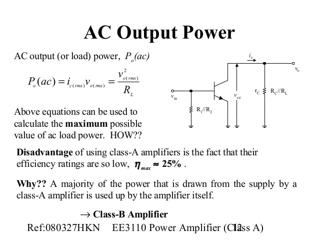 L08 power amplifier (class a)