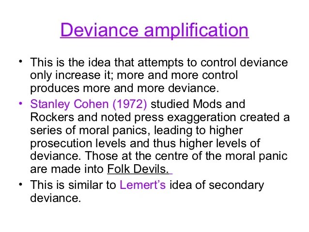Labelling theories of Crime