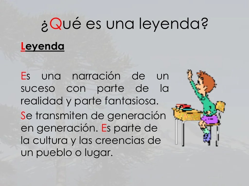 La leyenda