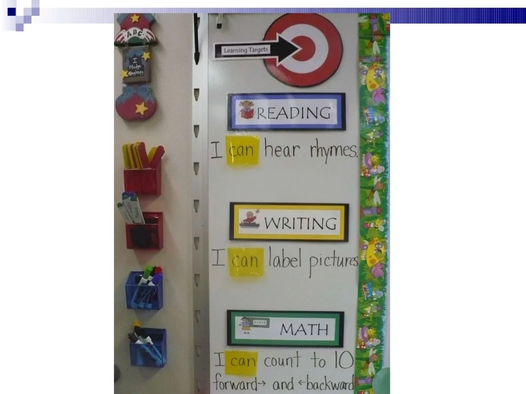 Learning Targets