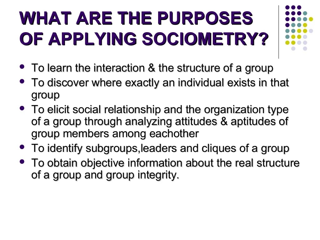Lecture 08 sociometry