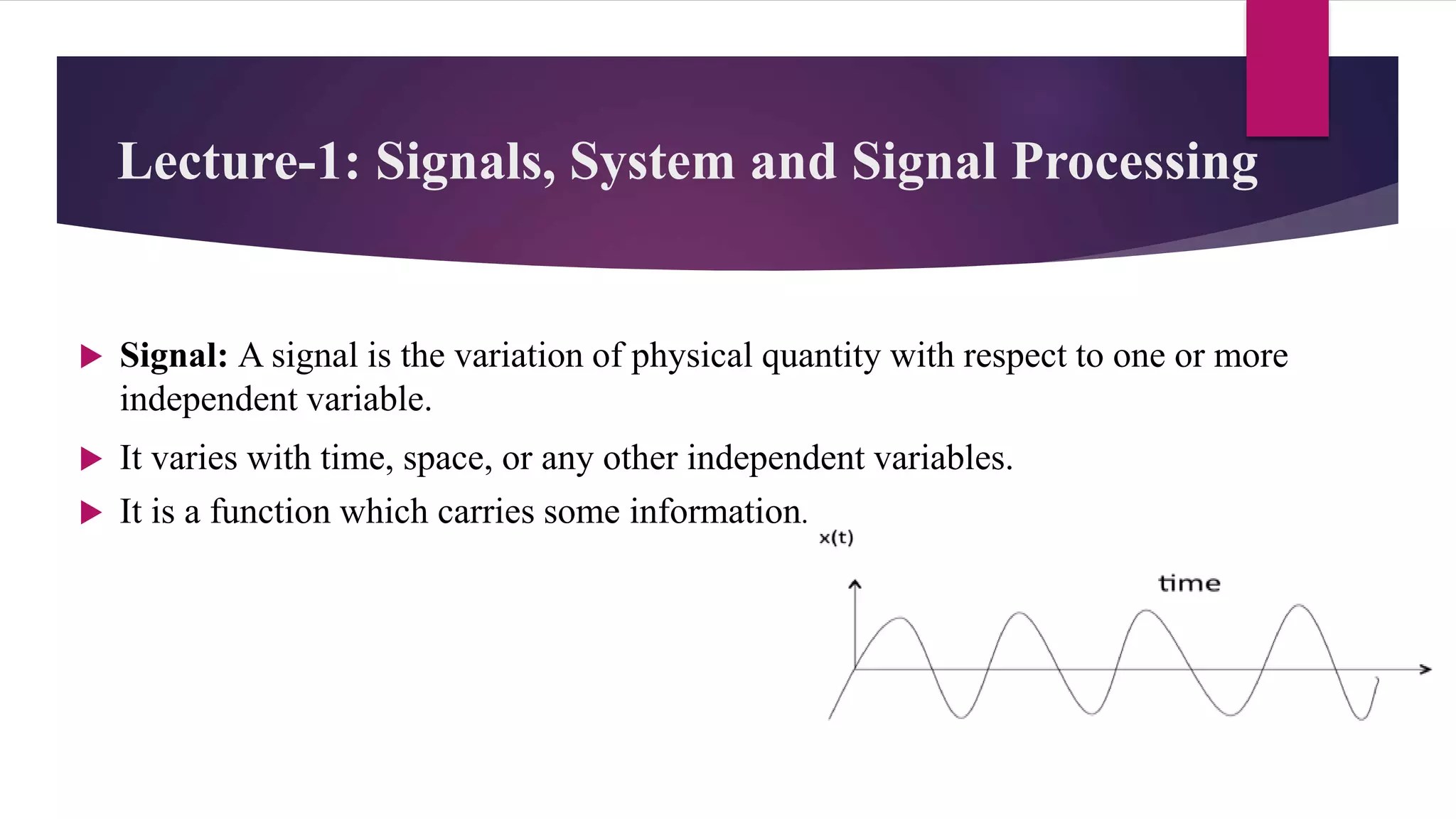 digital signal processing lecture 1.pptx