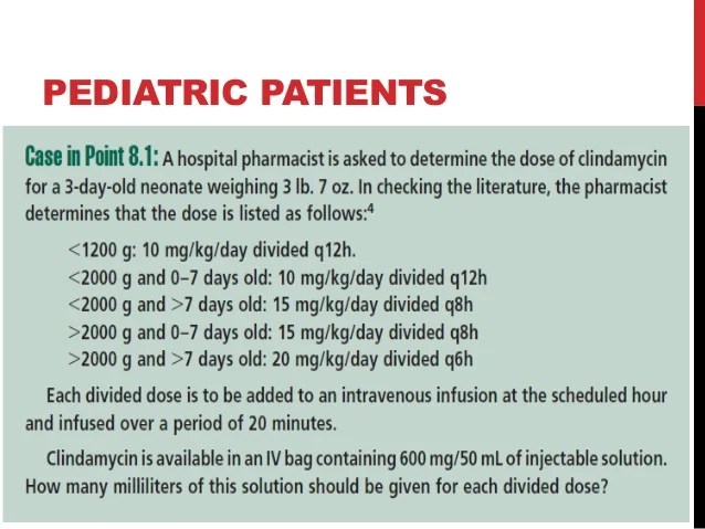 Calculations of Doses
