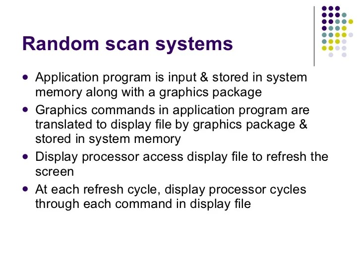 Lecture+ +raster+&+random+scan+systems