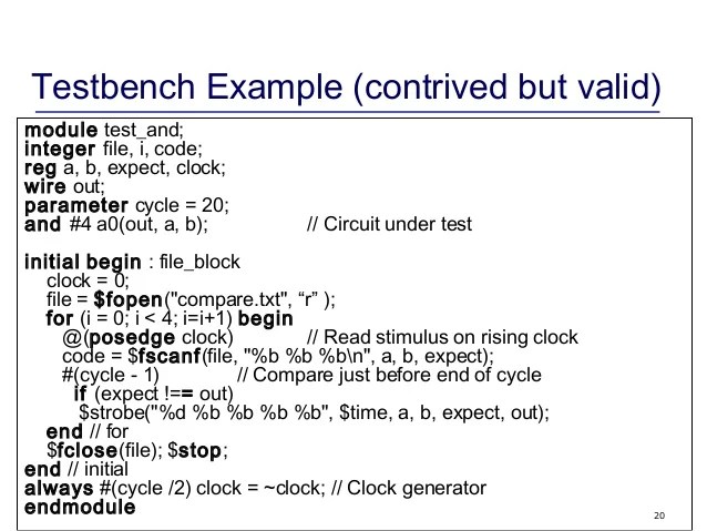 Verilog Lecture5 hust 2014