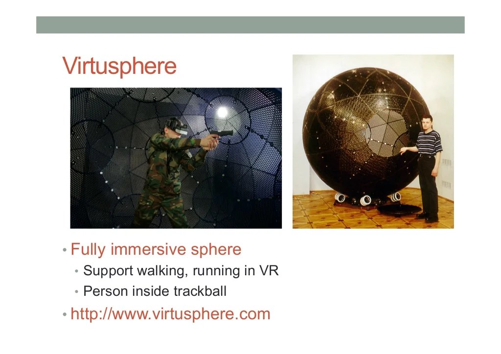 COMP 4010 Lecture6 Virtual Reality Input Devices