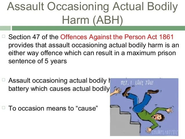 Lecture 8 non fatal offences