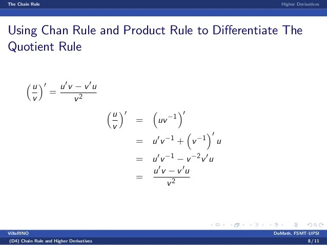 Benginning Calculus Lecture notes 5 chain rule