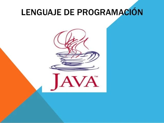 Lenguaje de programación java