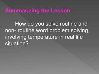 Lesson 96 identifying routine and non-routine problem solving of