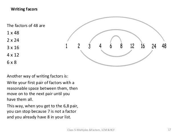 Lesson plan multiple and factors.ppt v 3