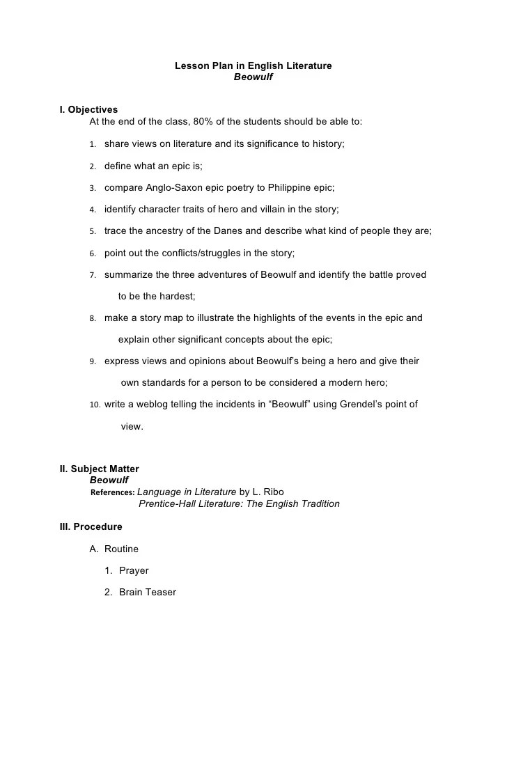 ️ How does beowulf show strength. Beowulf Question 8/28 (1050). 20190113