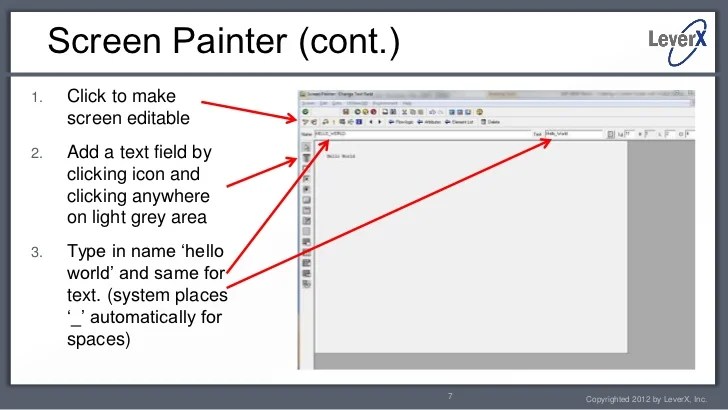 LeverX SAP ABAP Basics - Creating Custom Screen Via Screen Painter