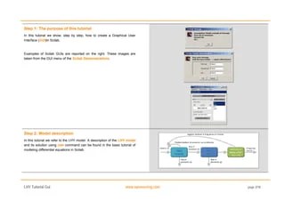 How to develop a Graphical User Interface (GUI) in Scilab | PDF