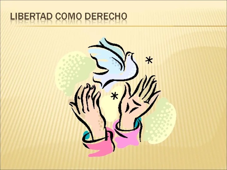 Libertad como derecho