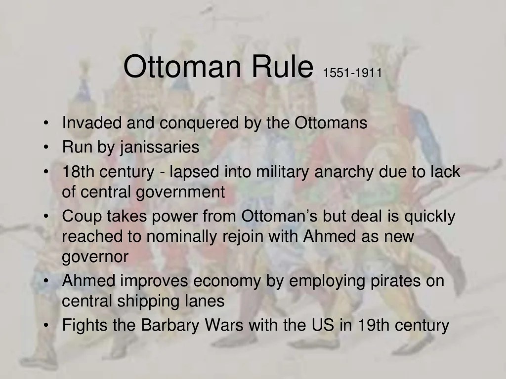 Ottoman Rule 15511911 Invaded and