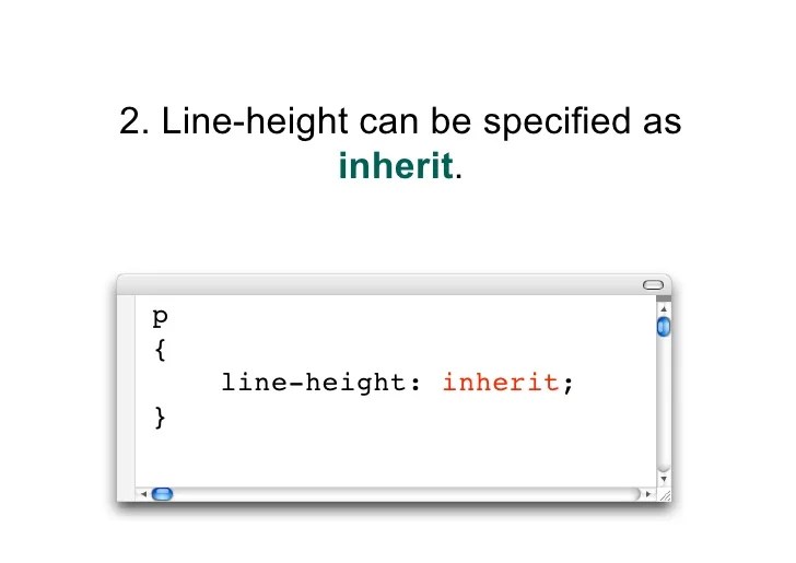 CSS LINE HEIGHT