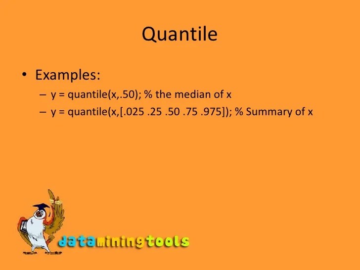 MatlabLinear Methods, Quantiles