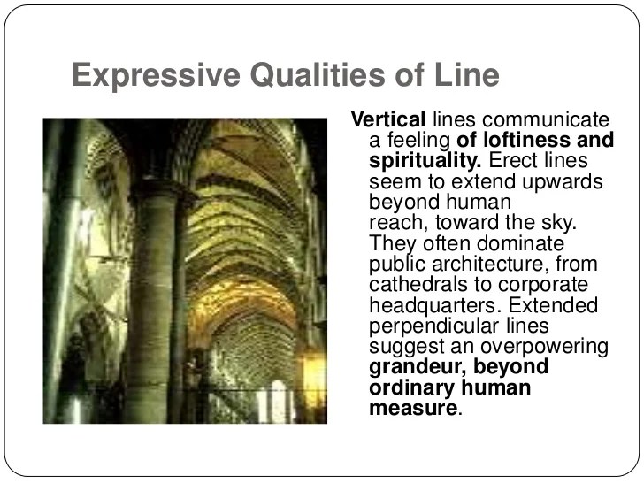 Line presentation
