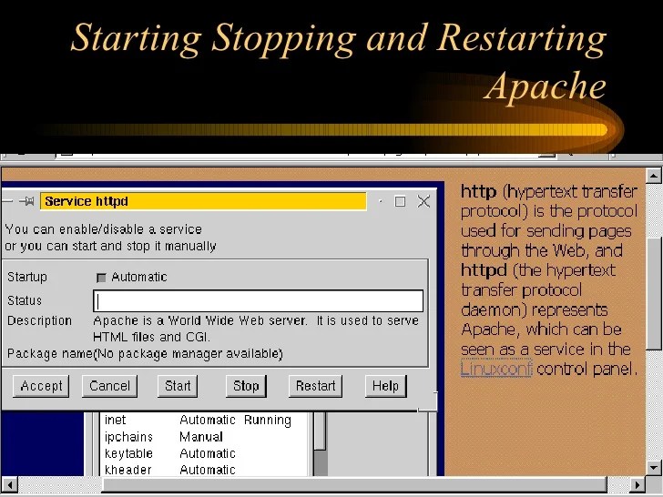 Linux Webserver Installation Command and GUI.ppt