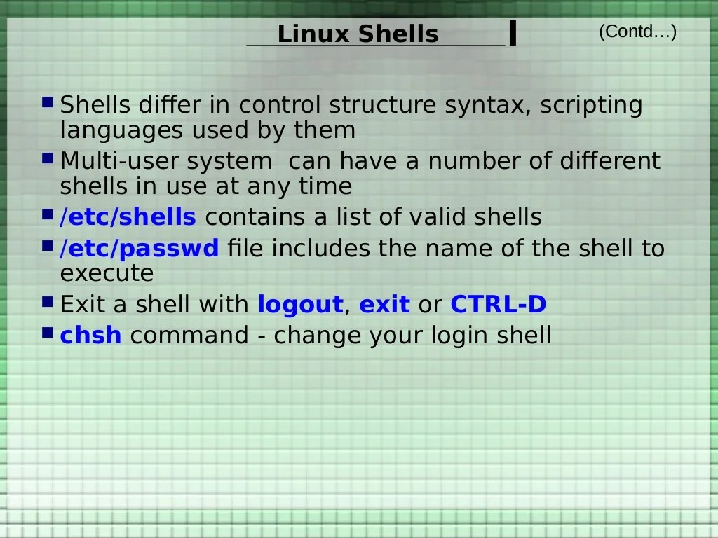 Complete Guide for Linux shell programming