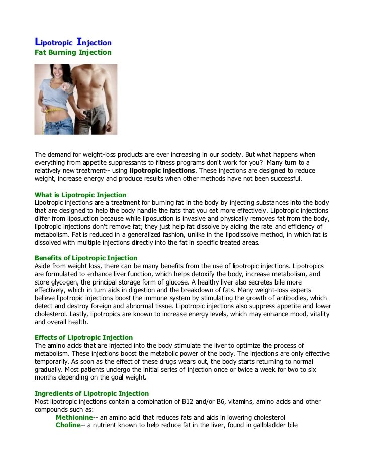 Lipotropic Injection Fat Burning Injection(07)