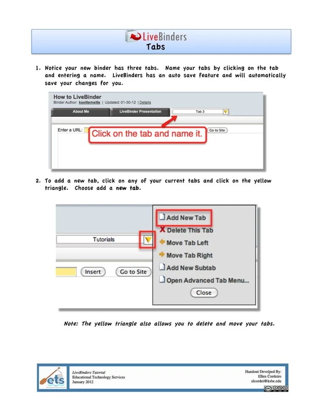 LiveBinders Tutorial
