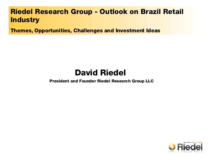 Test RRG Slideshare Example