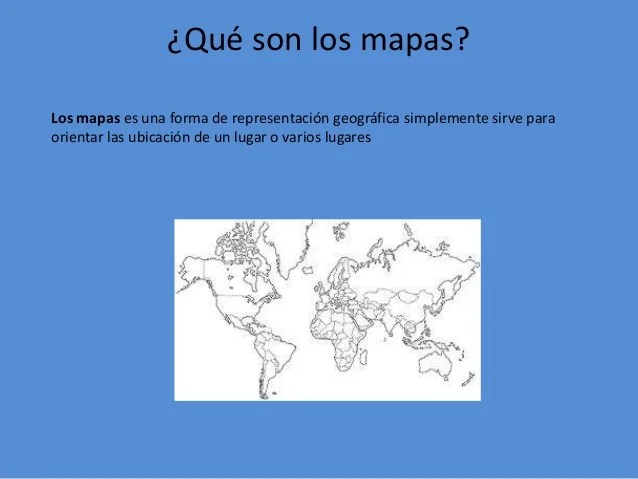 Los mapas ppt