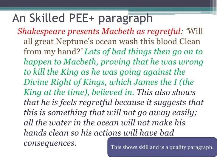Macbeth PEE+ example