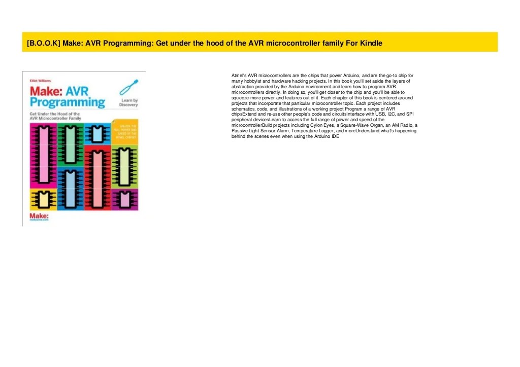 [B.O.O.K] Make AVR Programming Get under the hood of the